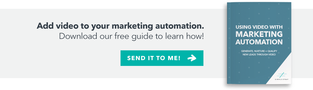 Using Video with Marketing Automation Ebook