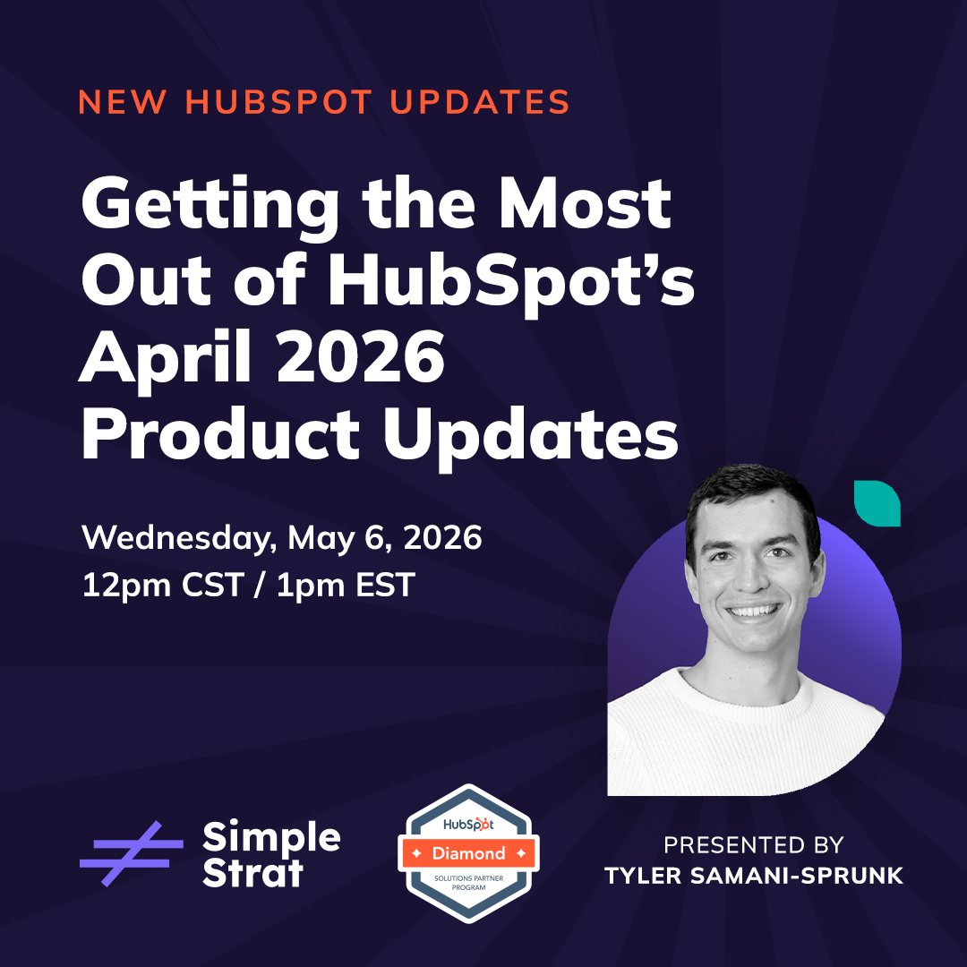 HubSpot's April 2026 Product Updates