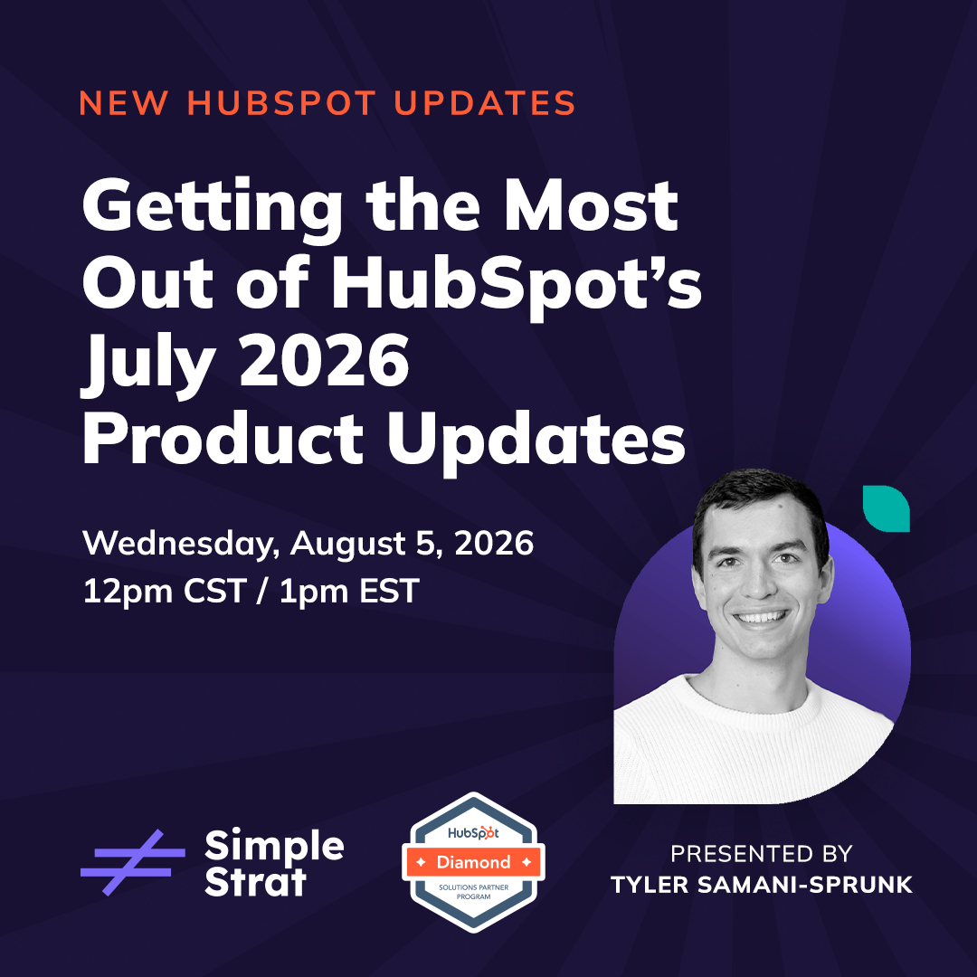 HubSpot's July 2026 Product Updates