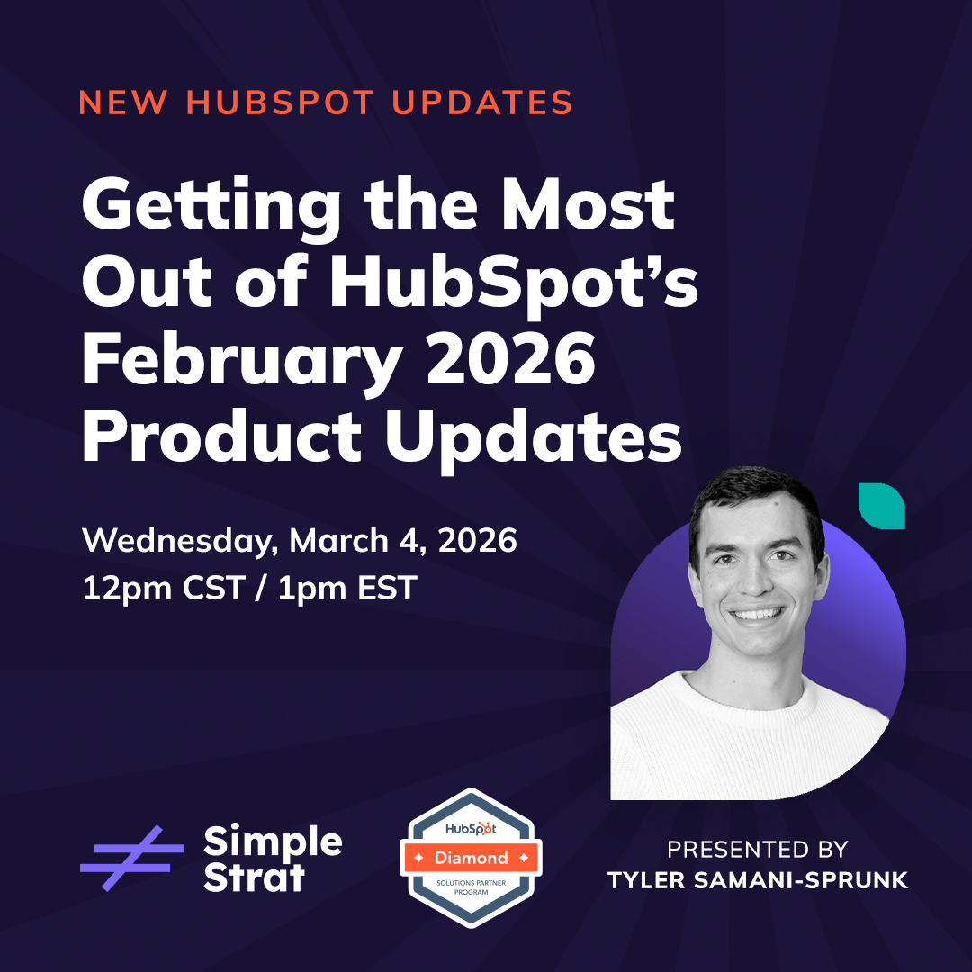 HubSpot Product Updates February 2026