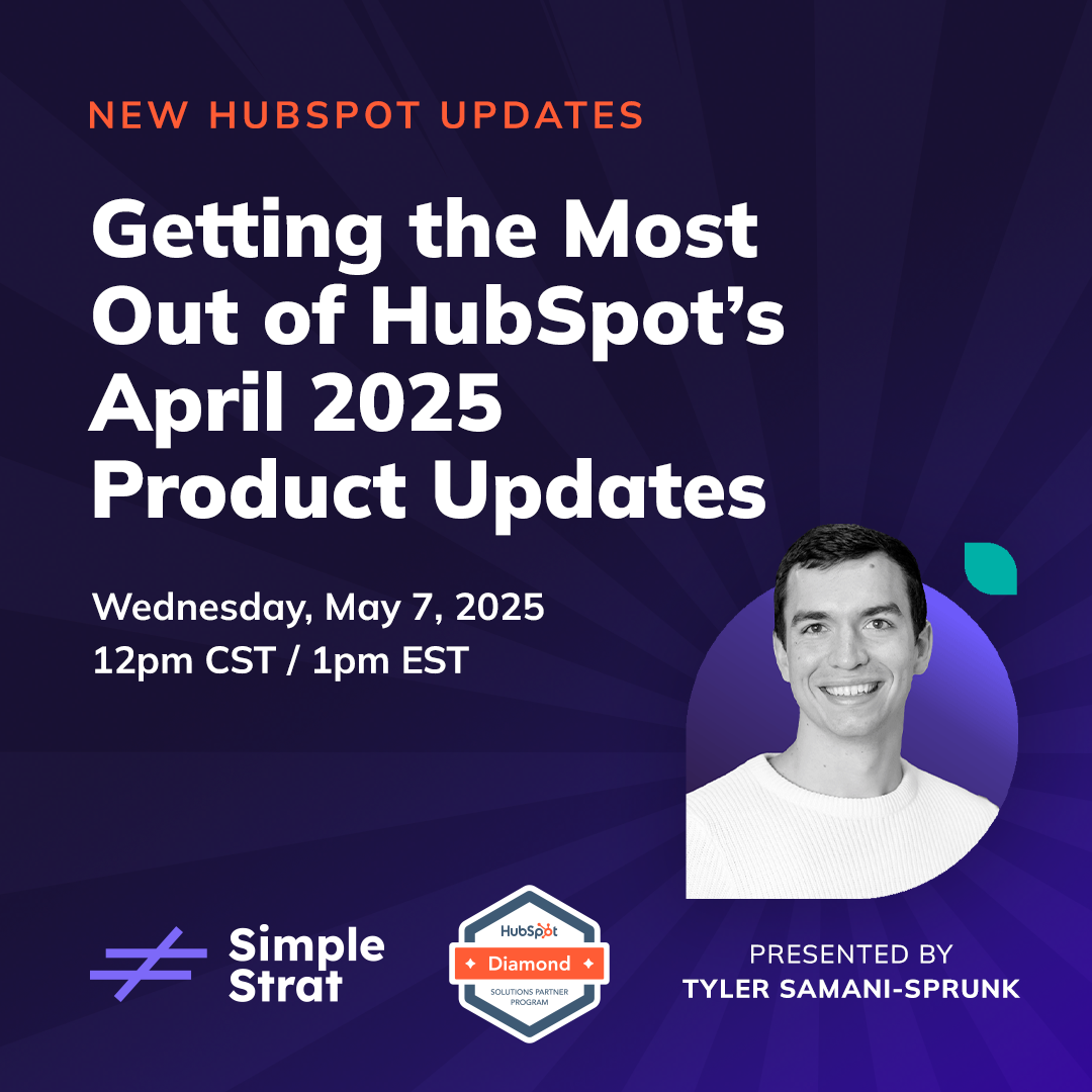 HubSpot's April 2025 Product Updates