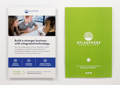 Atlasphere Consulting | Leave Behind Cards