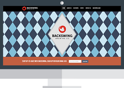 Backswing Brewing | Website