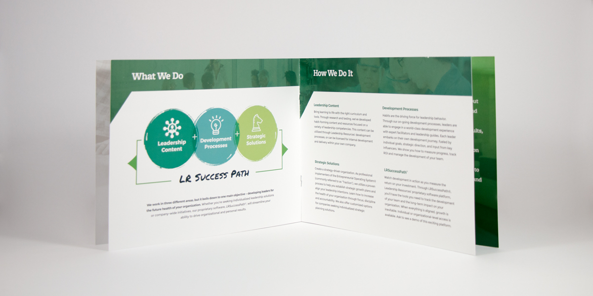 Leadership Resources Marketing Booklet