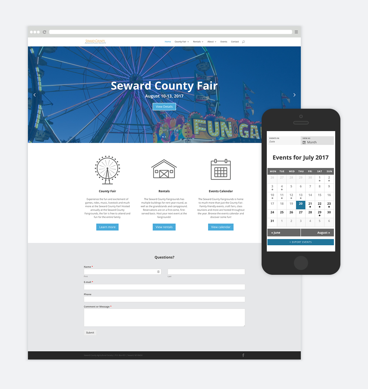 Seward County Fair Board Website