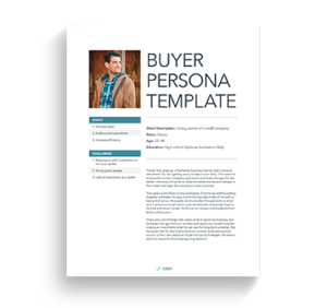 Simple Strat Buyer Persona Template