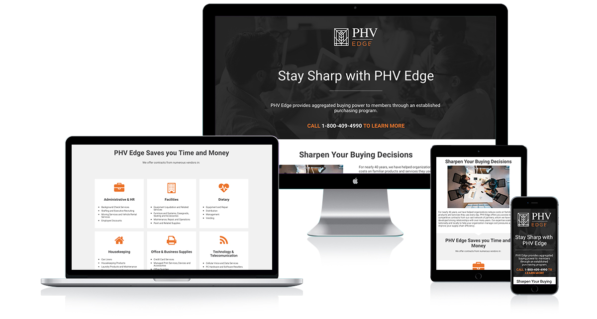 PHV Edge Landing Page